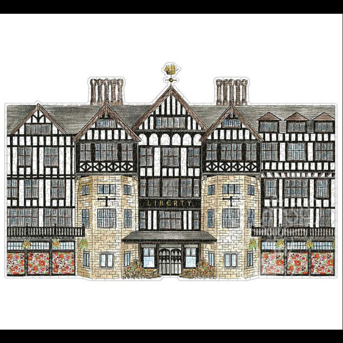 Liberty Tudor Building 750 Piece Shaped Puzzle