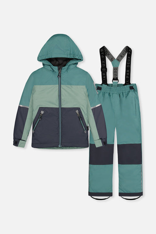 Light Weight Two Piece Chill Snowsuit Sage Green-0