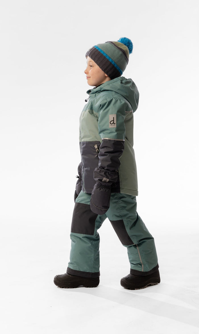 Light Weight Two Piece Chill Snowsuit Sage Green-3