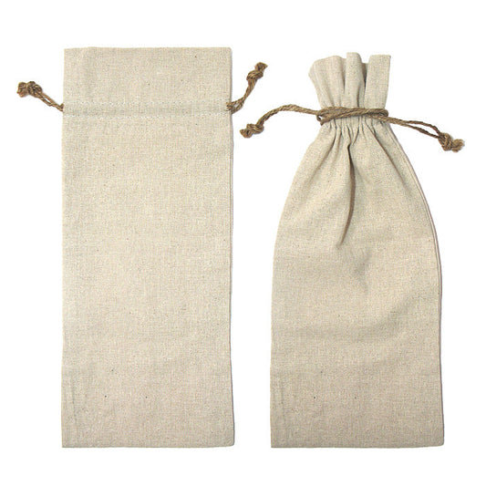 Linen Wine Bag