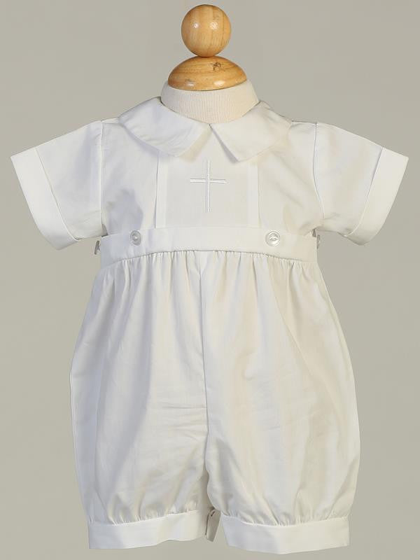 Lito Detachable Skirt Baptism Gown