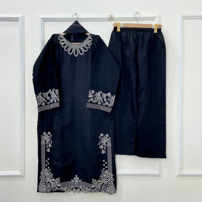 Long Length | 3PC Cotton D-555