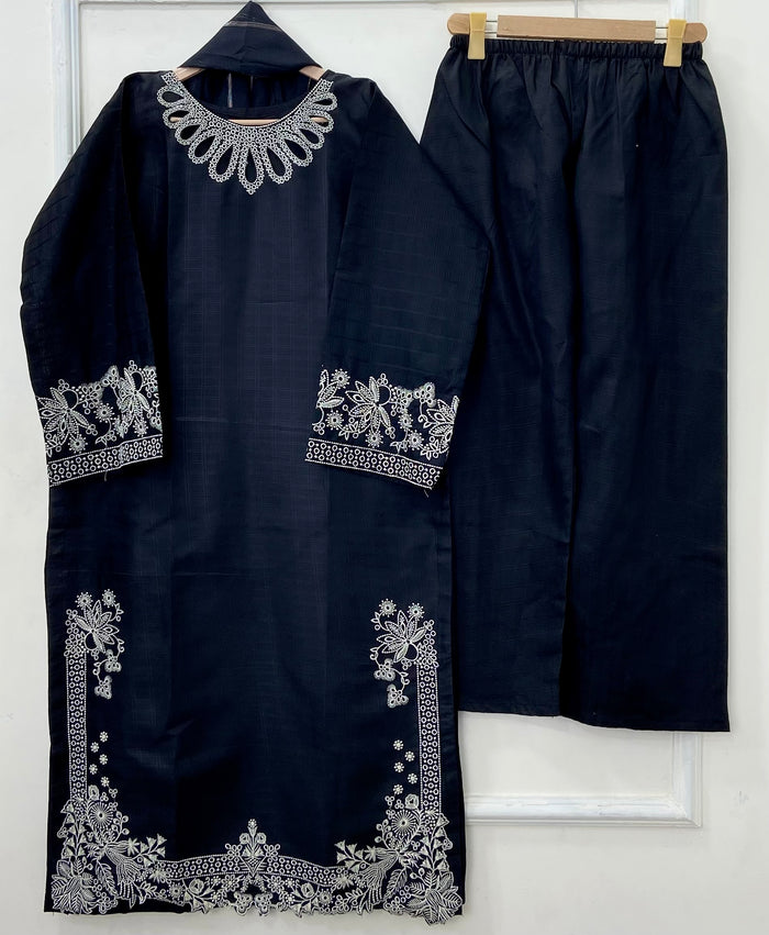 Long Length | 3PC Cotton D-555