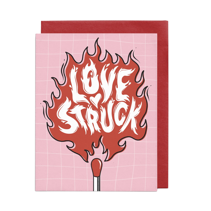Love Struck Love Card