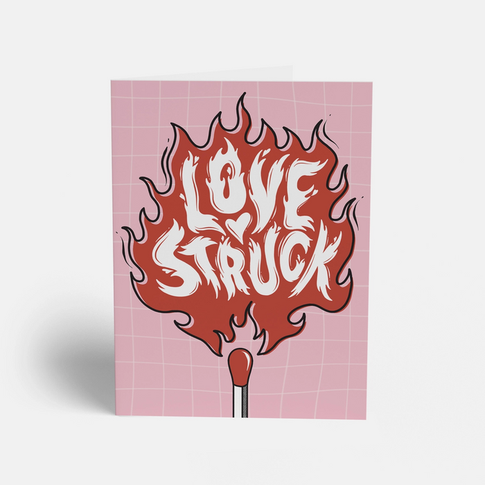 Love Struck Love Card
