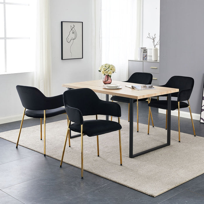 Lukka Velvet Dining Chairs [Set of 2]