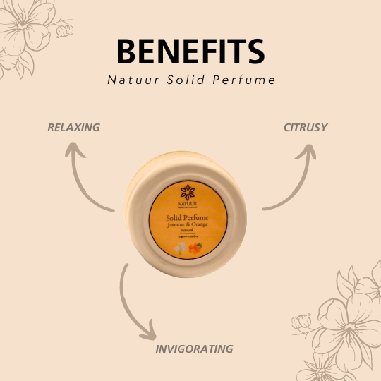 LUSTRE | Sandalwood | Vanilla | Benzoin Premium Solid Perfume | Warm | Smooth | Elegant