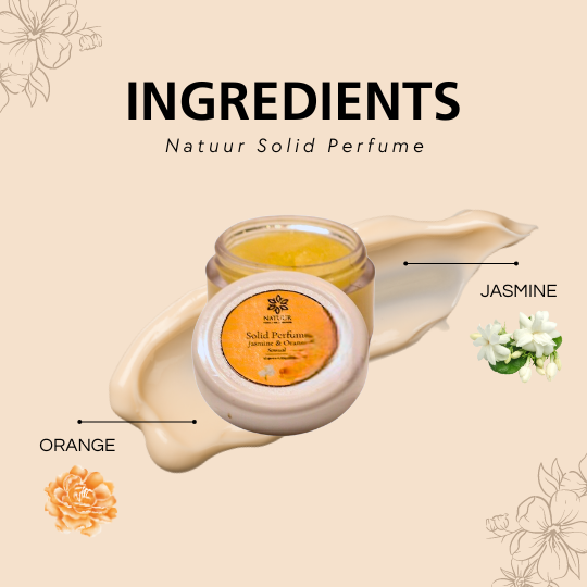 LUSTRE | Sandalwood | Vanilla | Benzoin Premium Solid Perfume | Warm | Smooth | Elegant