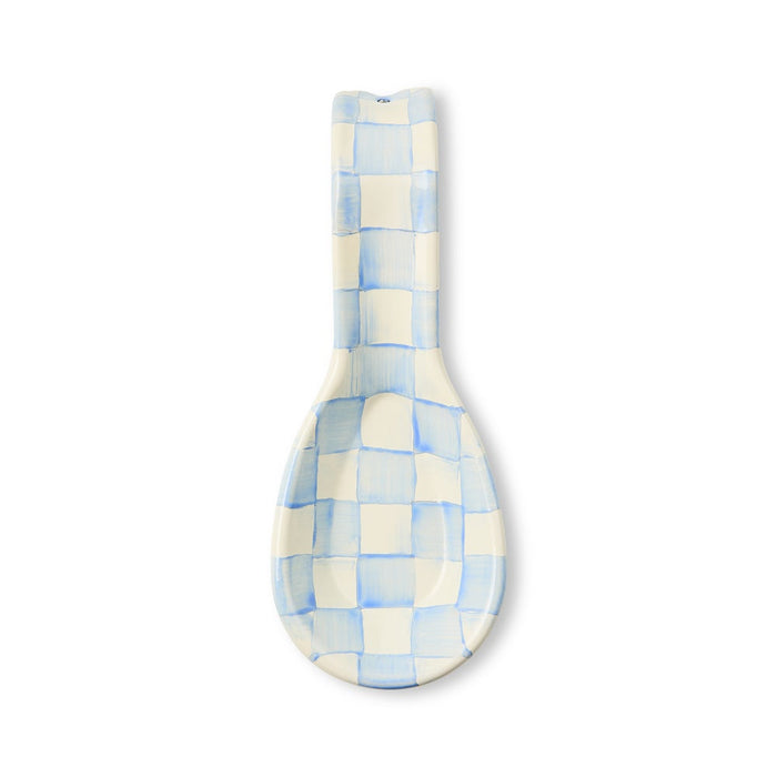 MacKenzie Childs: Sky Check Spoon Rest