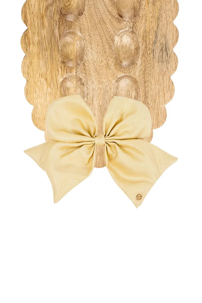 Magnetic Bow Metallic Gold