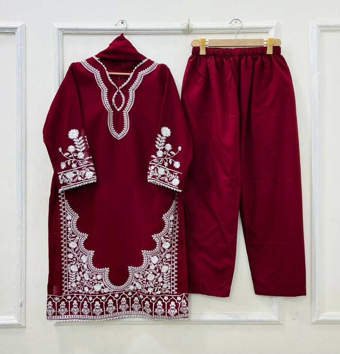 Maharani | 3PC Chiffon D-542