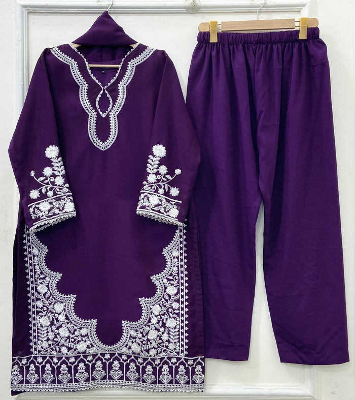 Maharani | 3PC Chiffon D-542