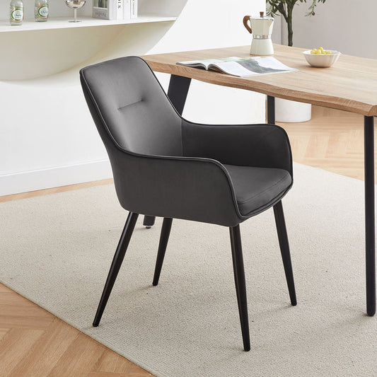 Maxine Velvet Dining Chairs [Set of 2]