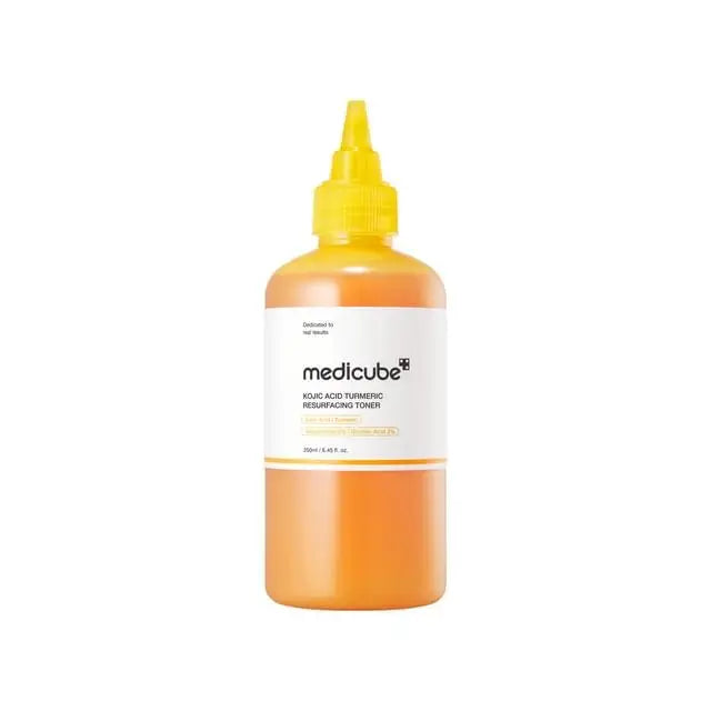 MEDICUBE Kojic Acid Turmeric Brightening Skincare Set (Cleanser + Toner + Pads) - DOKAN