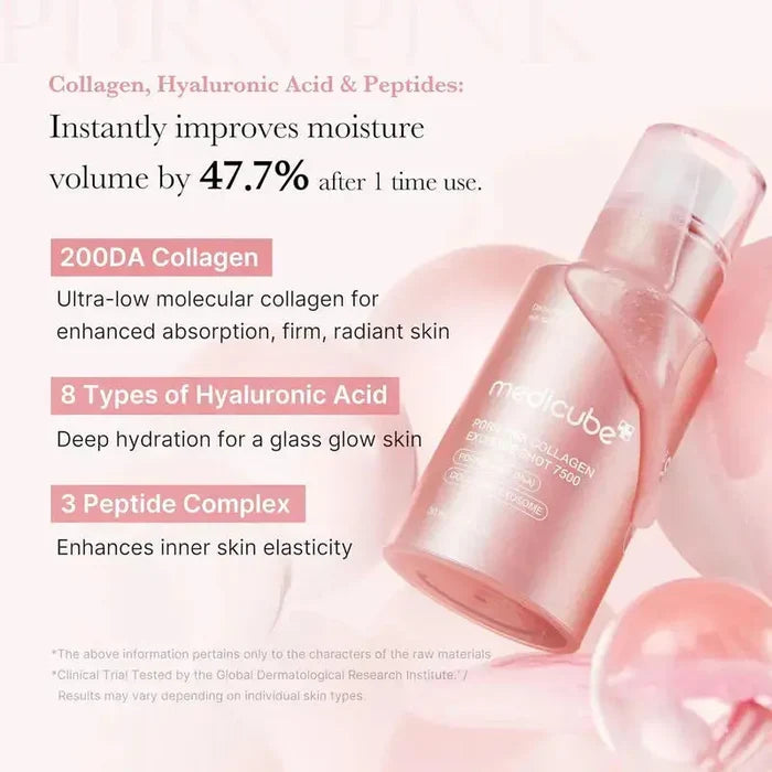 MEDICUBE PDRN Collagen Exosome Shot 7500 30 ML - DOKAN