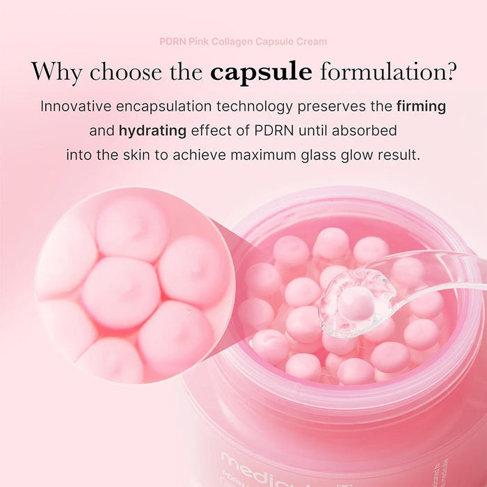 Medicube PDRN Pink Collagen Capsule Cream 55g - Beauty Tribe