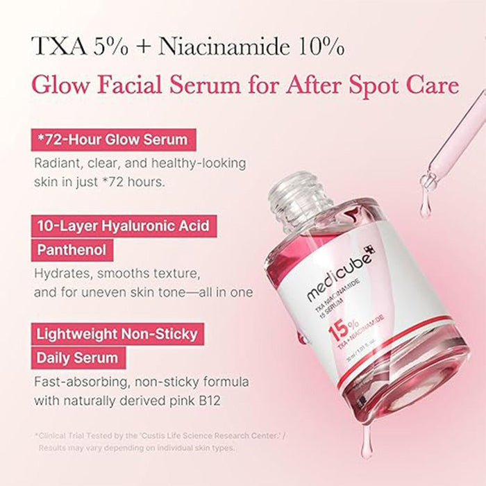 Medicube TXA Niacinamaide 15 Serum 30ml - Beauty Tribe