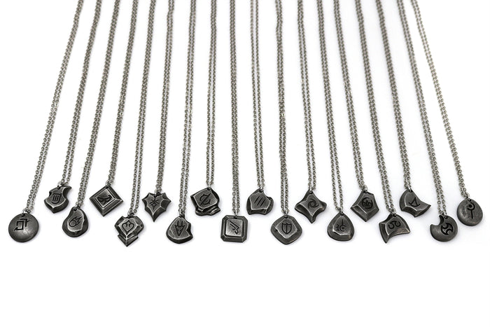 FFXIV Metal Soul Crystal Locket Style Charm Necklaces - Collectors Edition Bundles