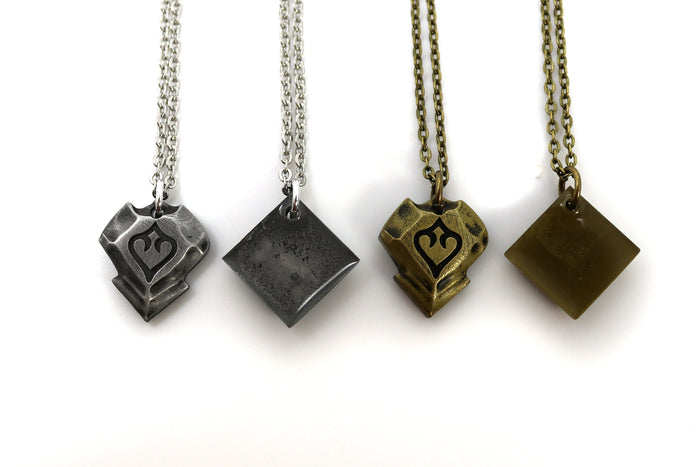 FFXIV Metal Soul Crystal Locket Style Charm Necklaces - Collectors Edition Bundles