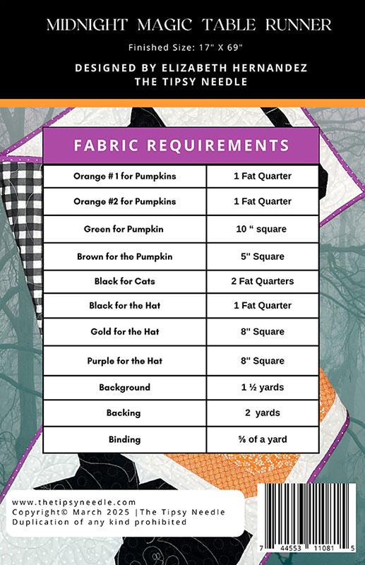 Midnight Magic Table Runner