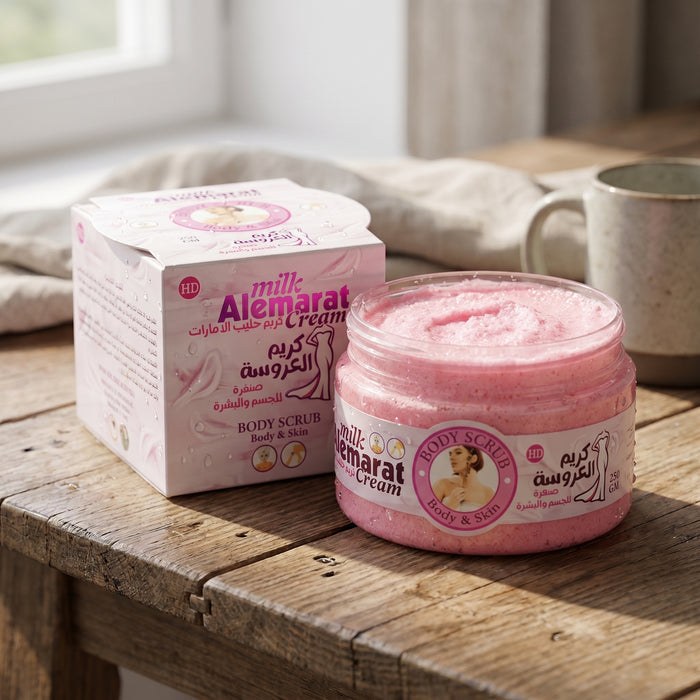 Milk Al Emarat Whitening & Peeling Cream (250g) Pinky Cosmetics   Pinky Cosmetics