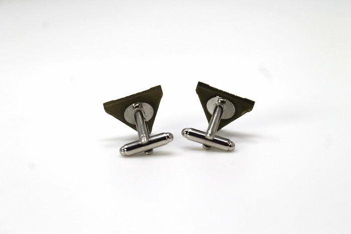 Yugioh Millenium Puzzle Cufflink Flat Version - Yu Gi Oh Cosplay or Gift - Yami Yugi - LootCaveCo