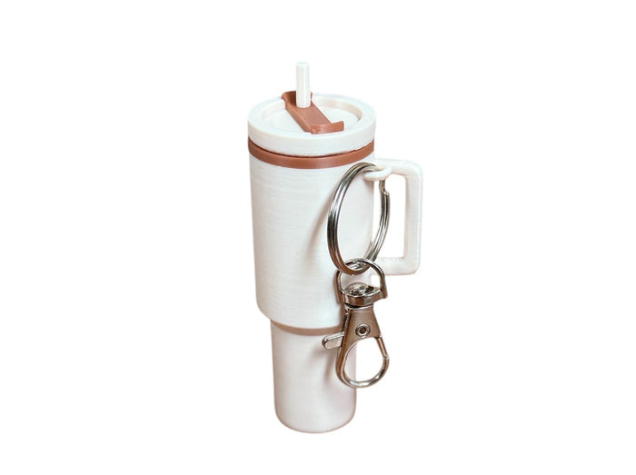 Mini Tumbler Keychain Chapstick Holder