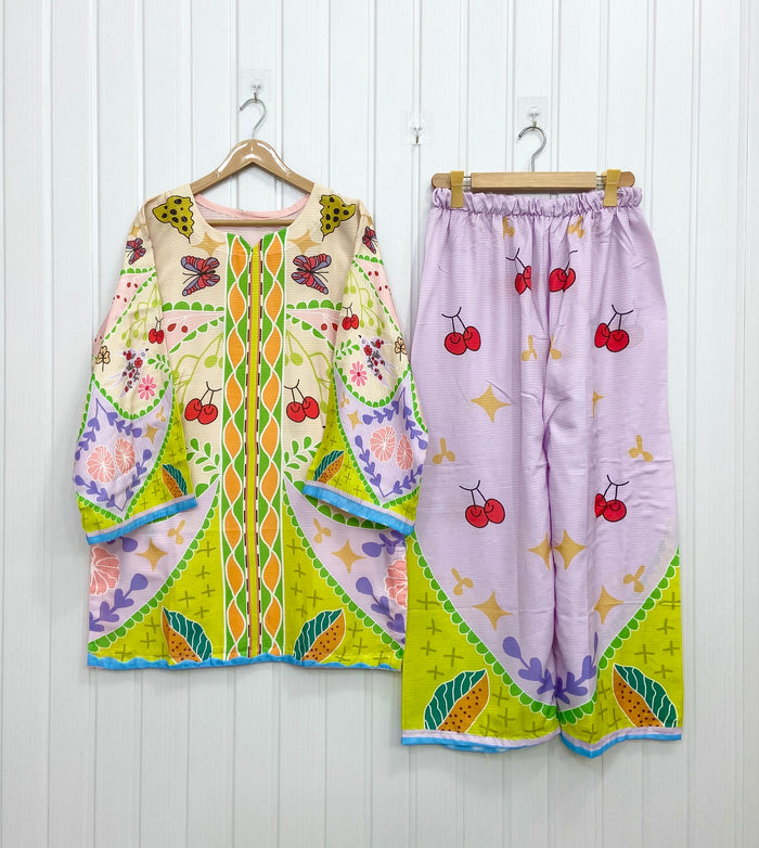 Mint Whisper | Co-ord Set D-794