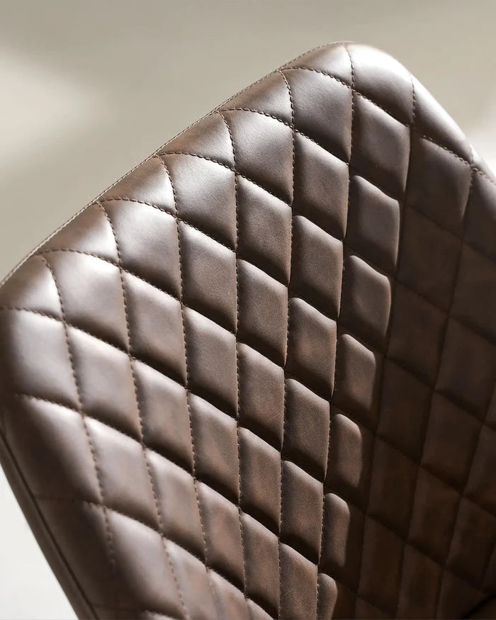 Moree Faux Leather Dining Chairs [Set of 4]