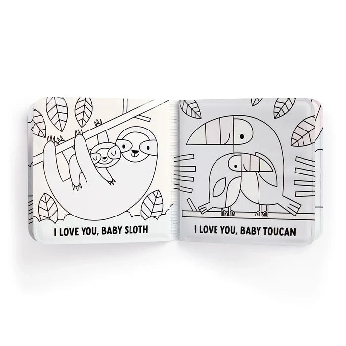 Mudpuppy I Love You, Baby Color Magic Bath Book