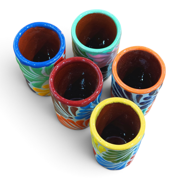 Multi- Color Talavera Shot Glass