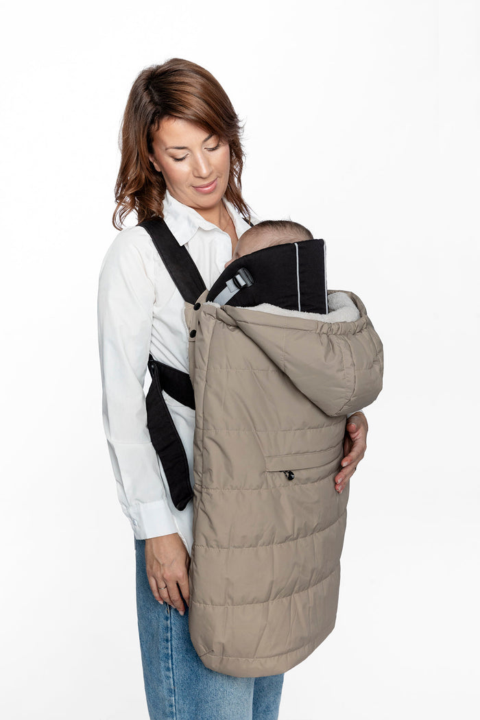 Multi-Function Baby Carrier For Car Seats And Strollers Taupe-1