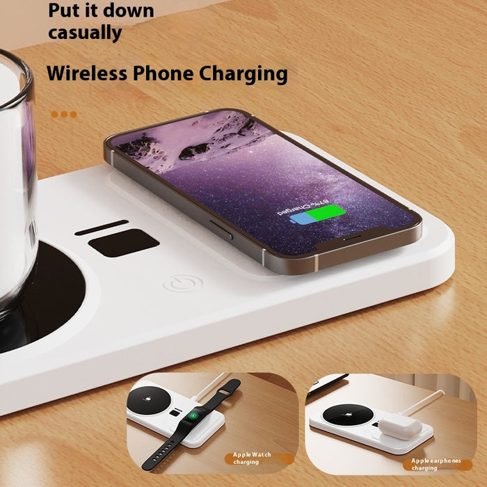 Multifunctional Home Smart Thermal Cup Pad Wireless Charging Heating Base 🇨🇳