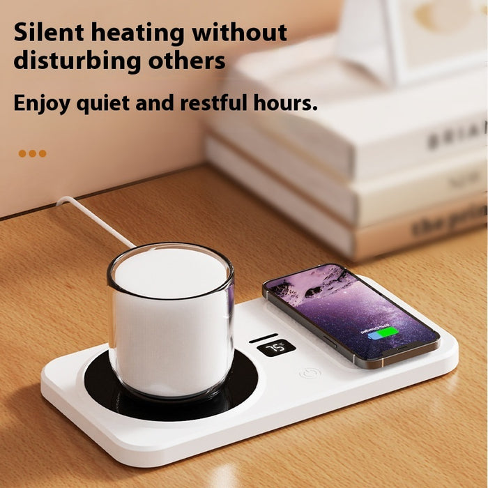 Multifunctional Home Smart Thermal Cup Pad Wireless Charging Heating Base 🇨🇳