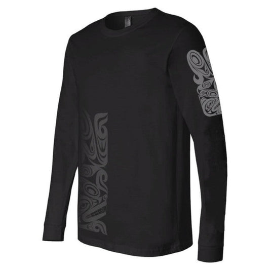 NATIVE NORTHWEST Cotton Long Sleeve Tee - Urban Wolf