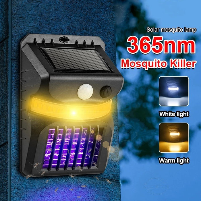 New Solar Wall Lamp Upgrades insect Repellent Function 🇨🇳