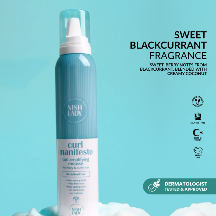 NishLady Curl Manifesto Amplifying Mousse – 200ml