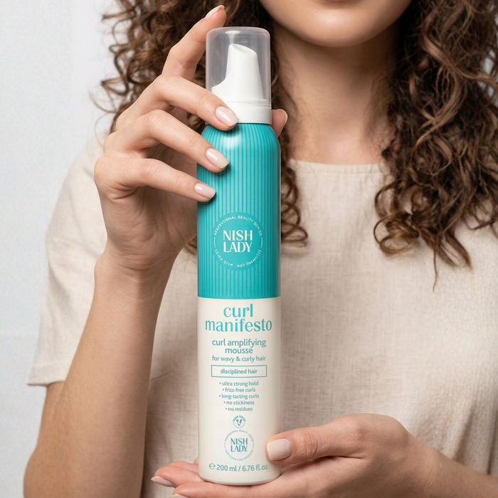 NishLady Curl Manifesto Amplifying Mousse – 200ml