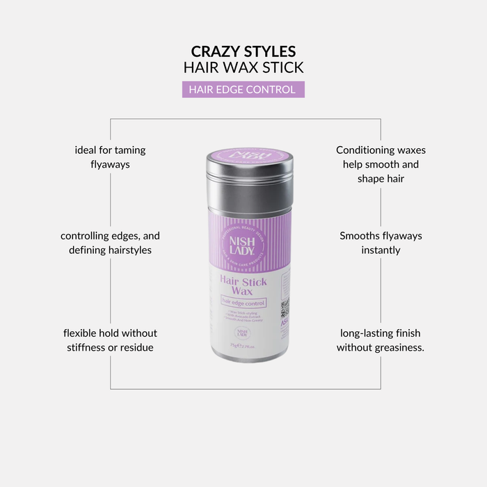 NishLady Hair Wax Stick - 75g