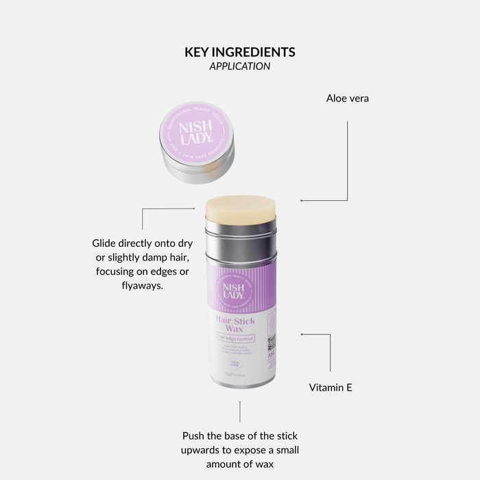 NishLady Hair Wax Stick - 75g
