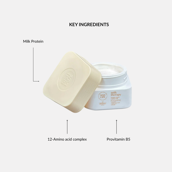 NishLady Milk Therapy Butter Cream – 275ml
