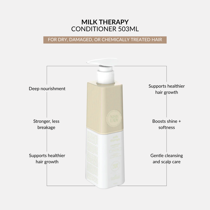 NishLady Milk Therapy Conditioner – 503ml
