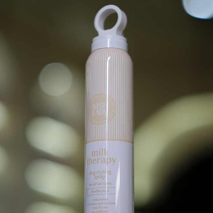 Nishlady Milk Therapy Ring Styling Spray – 200ml