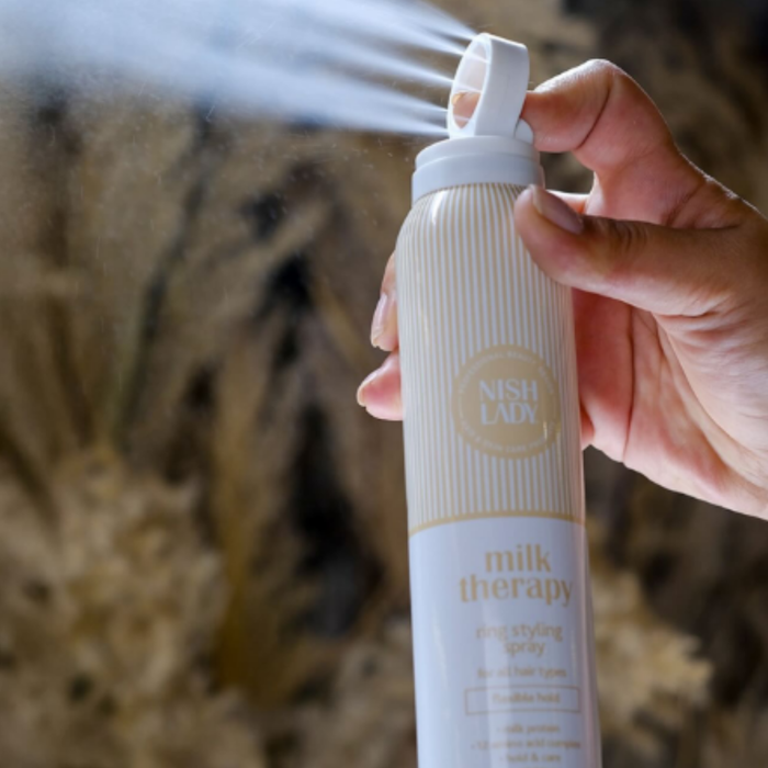 Nishlady Milk Therapy Ring Styling Spray – 200ml