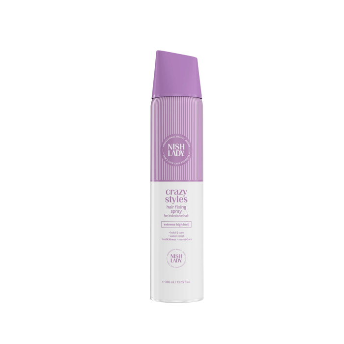 NishLady Styling Fixing Spray - 386ml