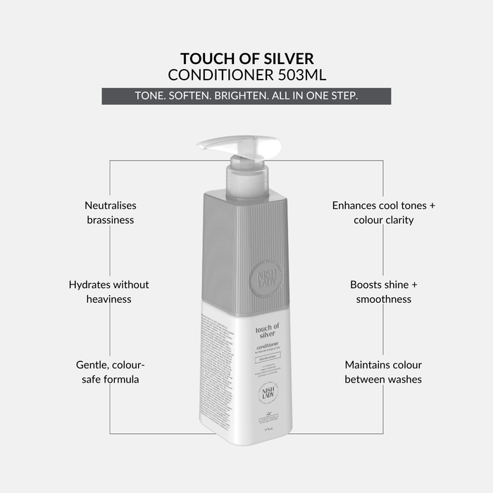 NishLady Touch Of Silver Conditioner - 503ml