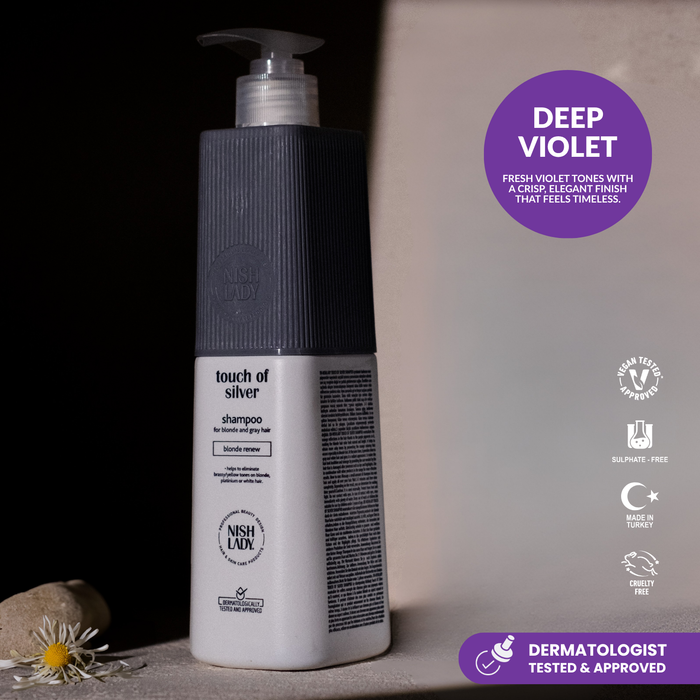NishLady Touch of Silver Shampoo - 947ml