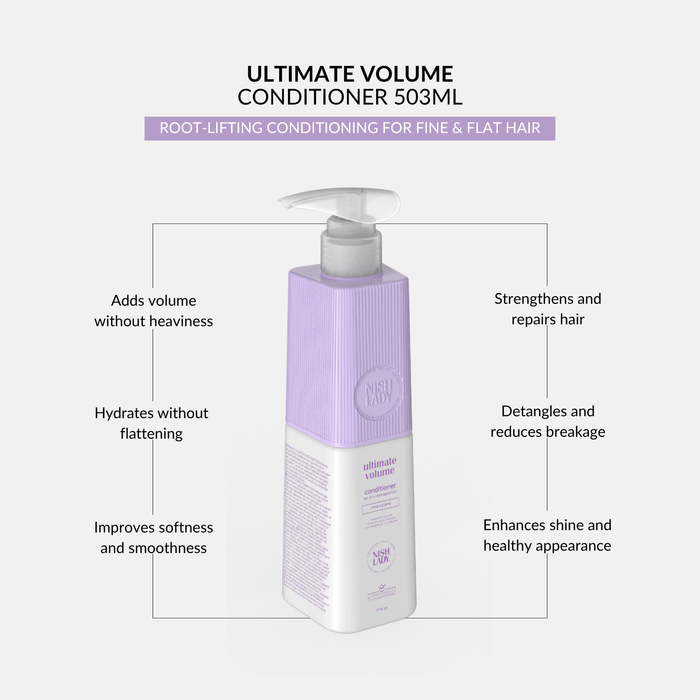 NishLady Ultimate Volume Conditioner - 503ml