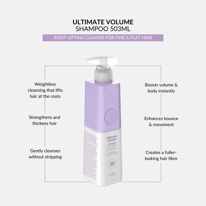 NishLady Ultimate Volume Shampoo - 503ml