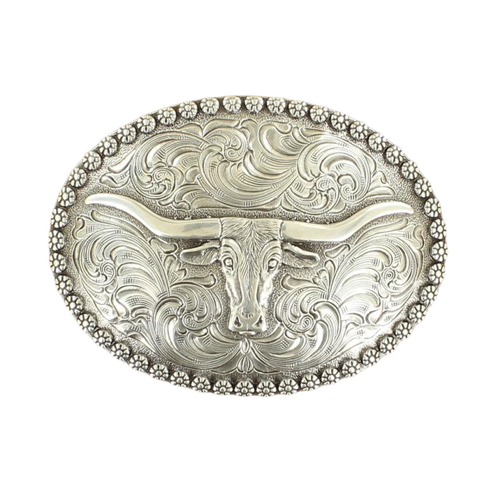 Nocona Men's Longhorn Oval Buckle